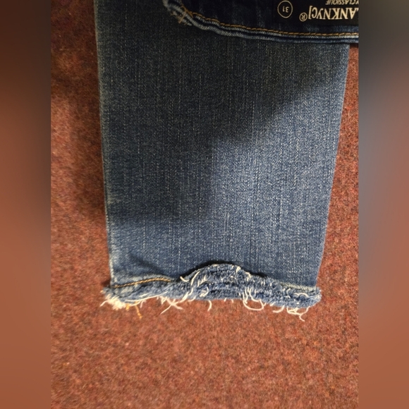 Blank NYC 31X28 Skinny Classique Jean With Raw Hem - Picture 4 of 10